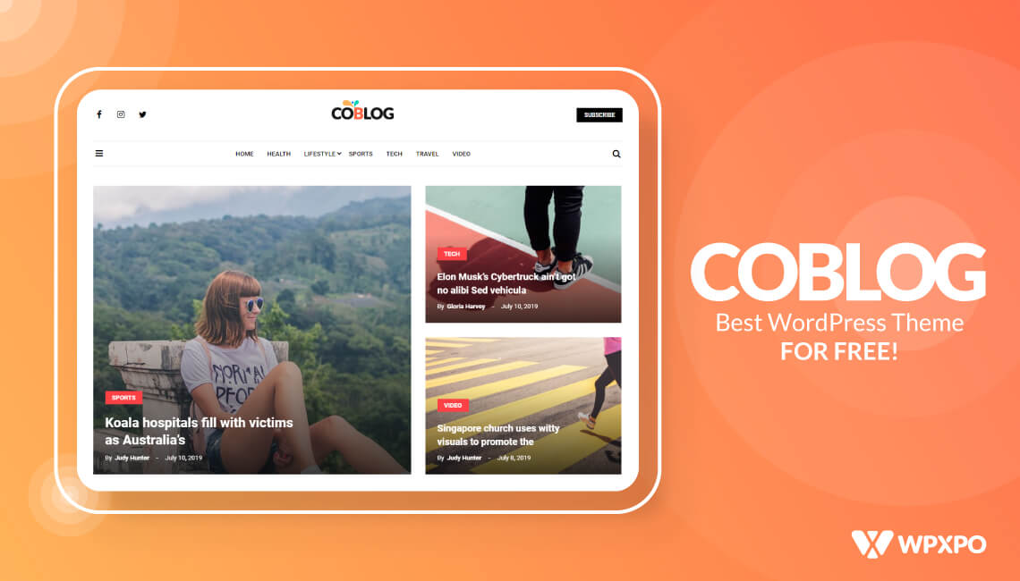 Coblog_Best_free_WordPress_Theme_for_Personal_Blog