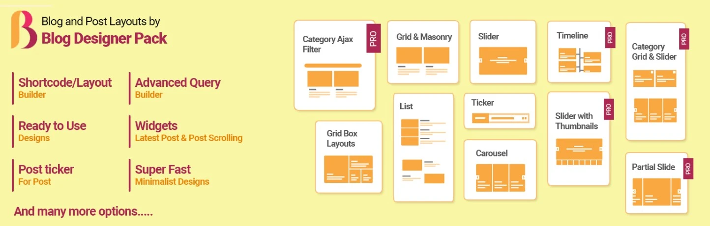 Blog Designer Pack Plugin Banner