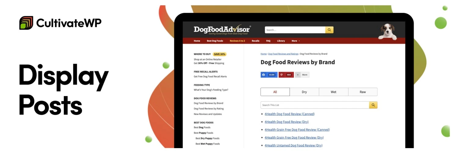Display Posts Plugin Banner