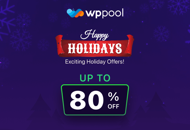 Best WordPress Christmas and Year-End Sales of 2022 - 23 39 WPPOOL Christmas Deals