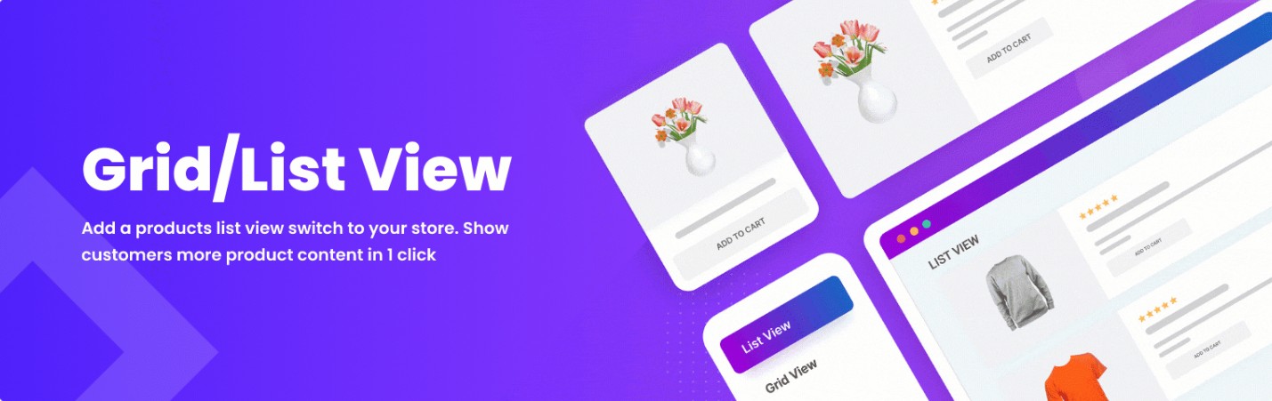 Grid/List View for WooCommerce