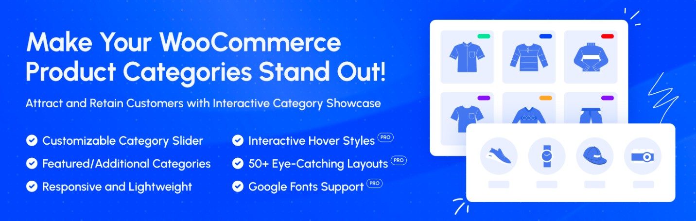 Product Category Showcase for WooCommerce