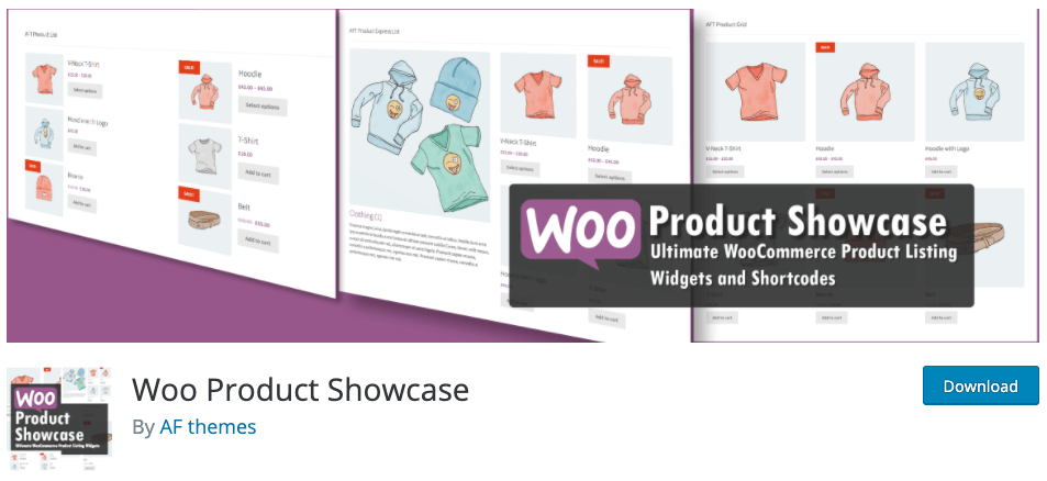 Woo Product Showcase