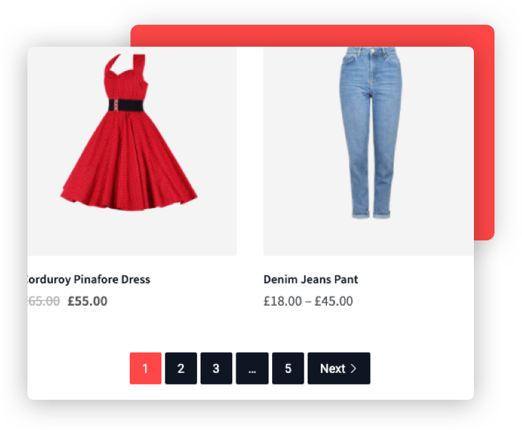 ProductX 31 Product Pagination