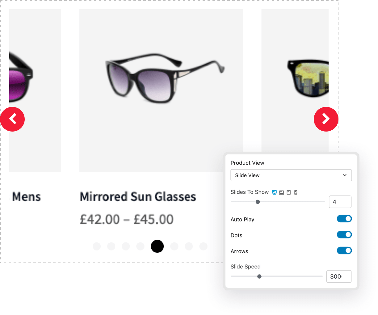 ProductX 40 Product Slider