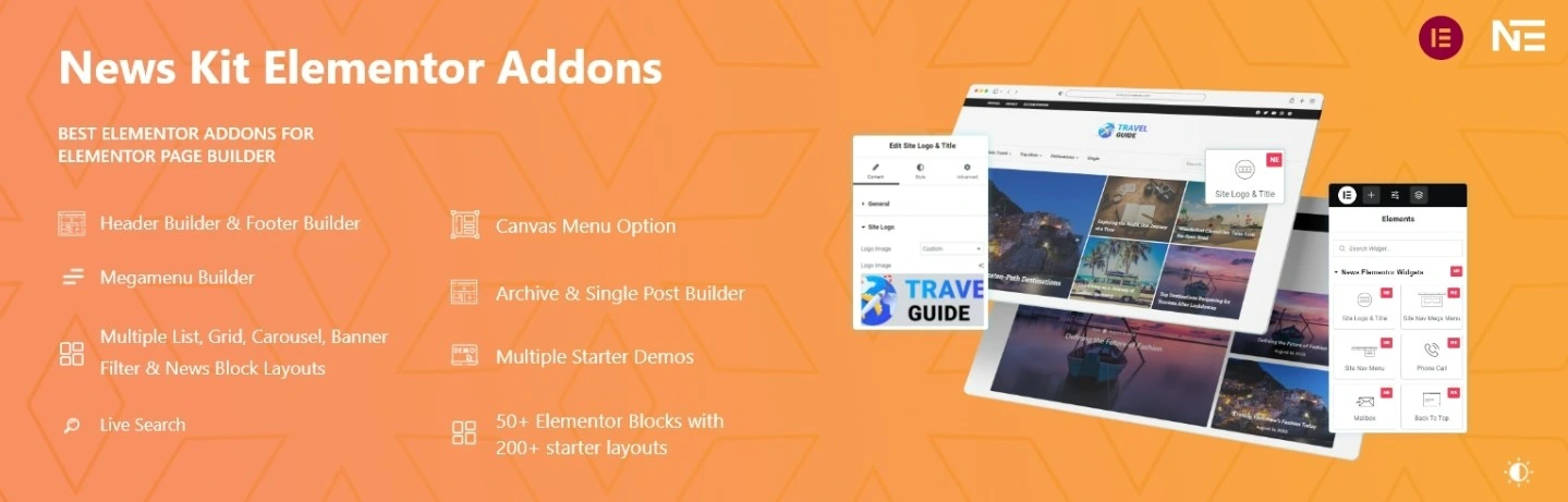 News Kit Elementor Addons