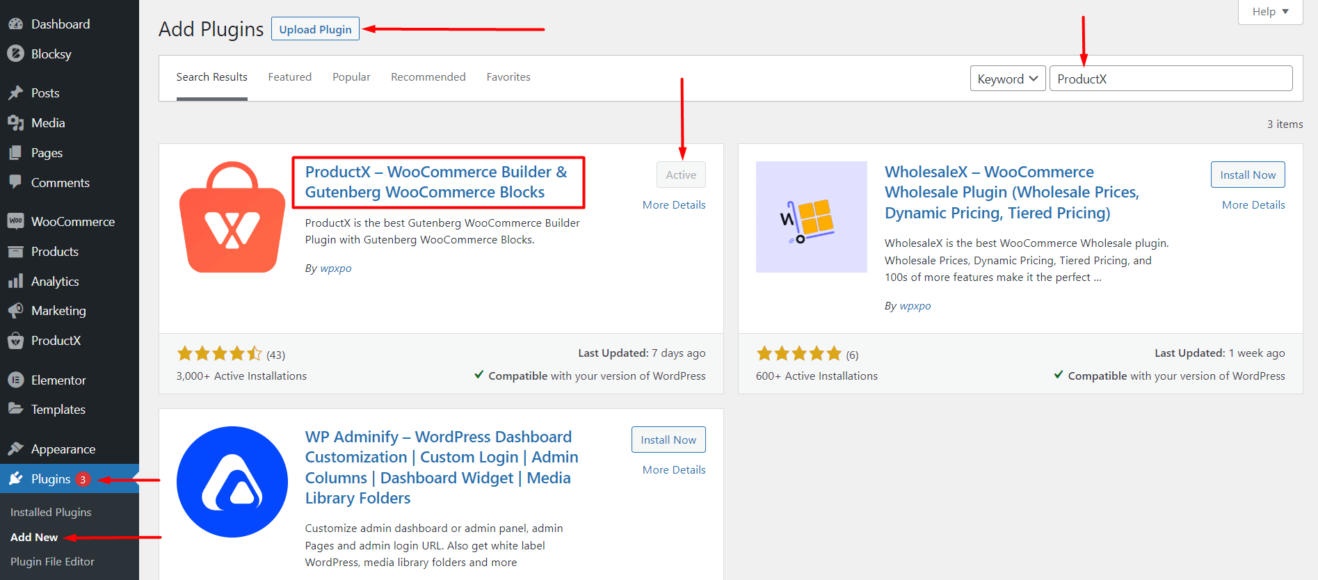 How to Change Add to Cart Button text in WooCommerce? 11 Installing the ProductX WooCommerce Plugin