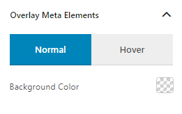 Overlay Meta Settings 