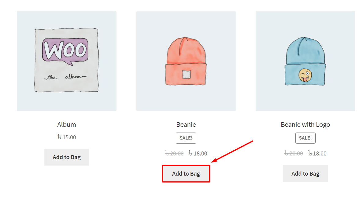 Change in the WooCommerce Product Archive Page