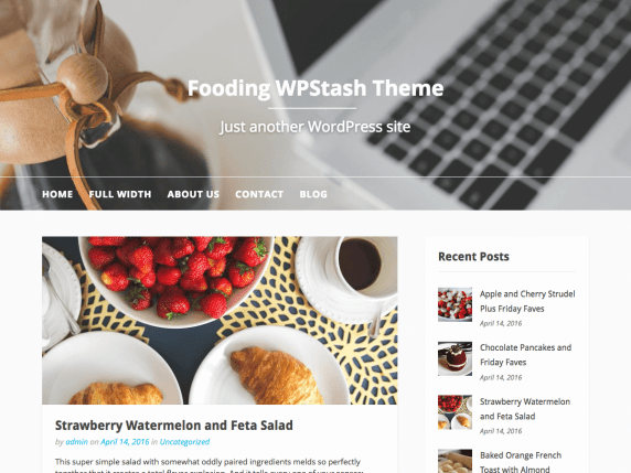 28 Best Free WordPress Food Blog themes 2022 8 Fooding
