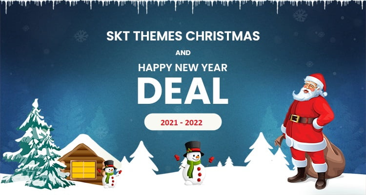 Best WordPress Christmas Holiday Deals of 2021 5 SKT_Themes_Christmas_Holiday_Deals