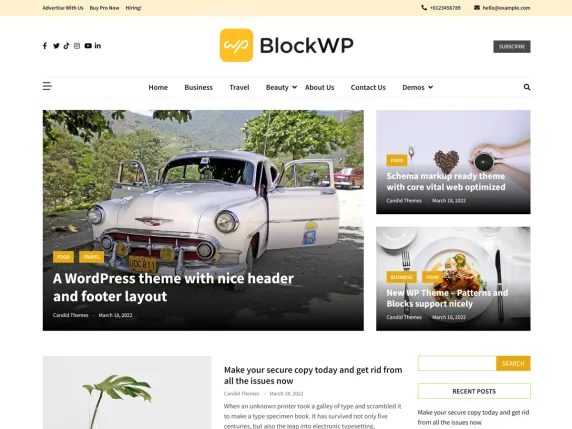 blockwp screentshot