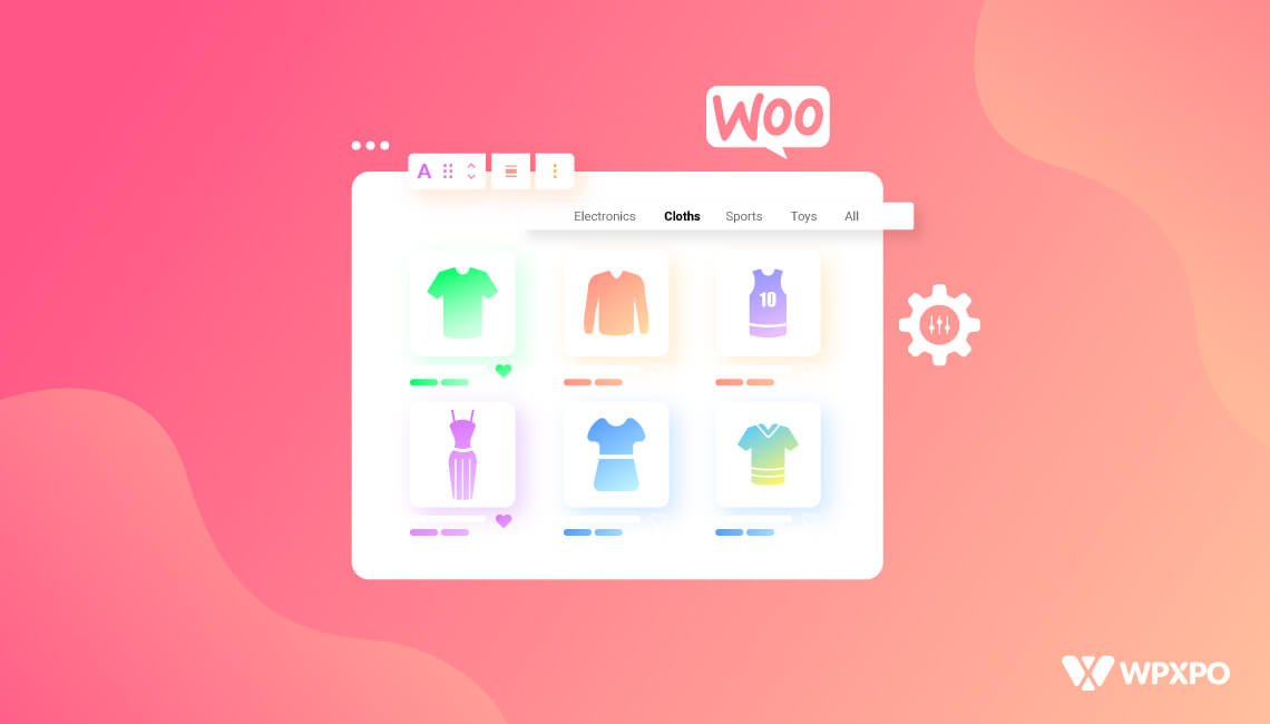 WooCommerce Shop Page Template