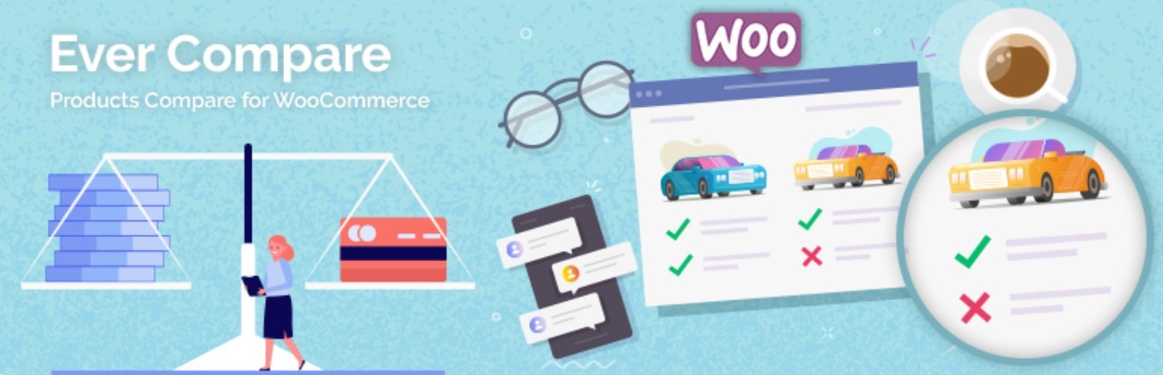 Ever Compare – Products Compare Plugin for WooCommerce
By HT Plugins