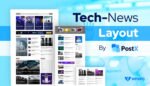 Tech News Layout