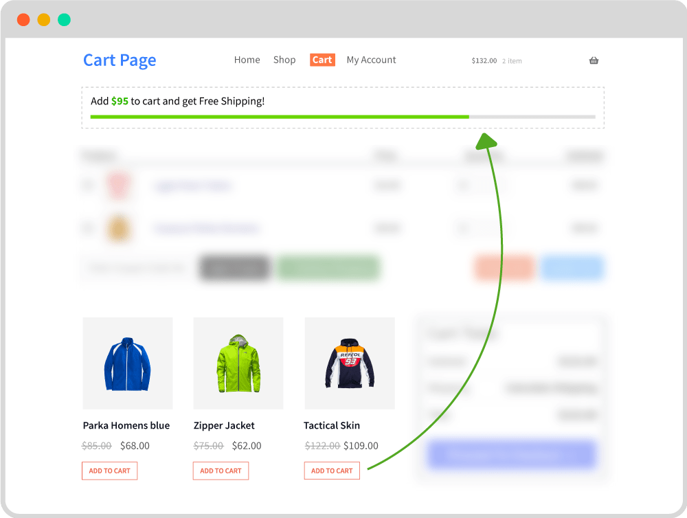 WooCommerce Cart Page Builder 8 image