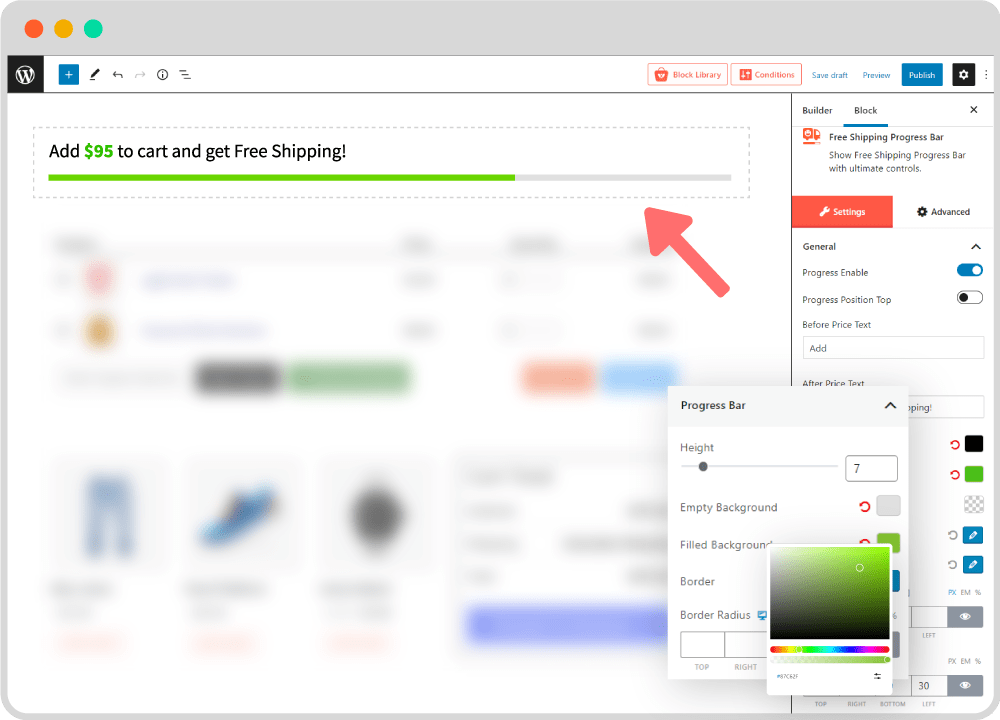 WooCommerce Cart Page Builder 6 image