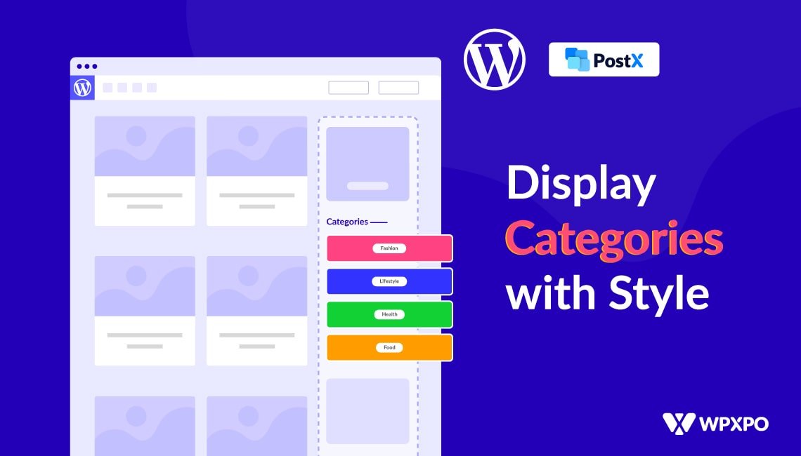 How to add Categories to Sidebar in WordPress