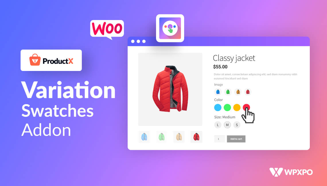 Introducing the WooCommerce Variation Swatches Addon for ProductX