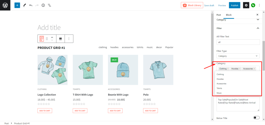 WooCommerce Product Sorting by Category
