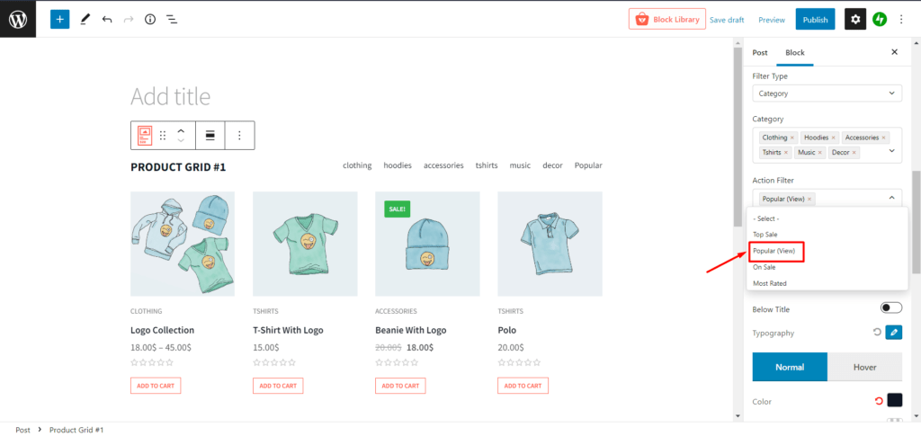 WooCommerce Product Sorting by Popularity