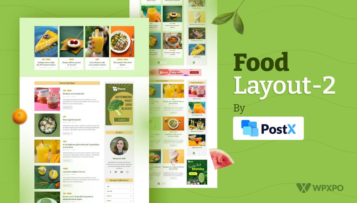 Exclusive Food Layout 2 – Starter Pack Monday