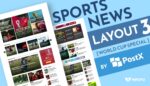 Sports News layout 3