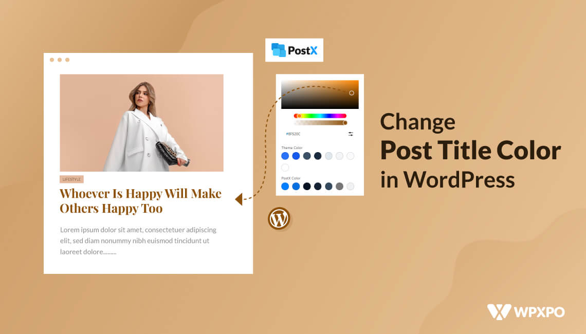 How to Change Post Title Color in WordPress