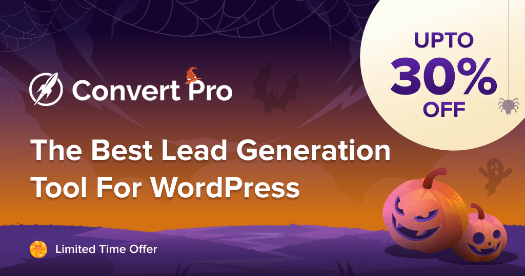 Best Halloween WordPress Sales And Discounts 34 Convert Pro