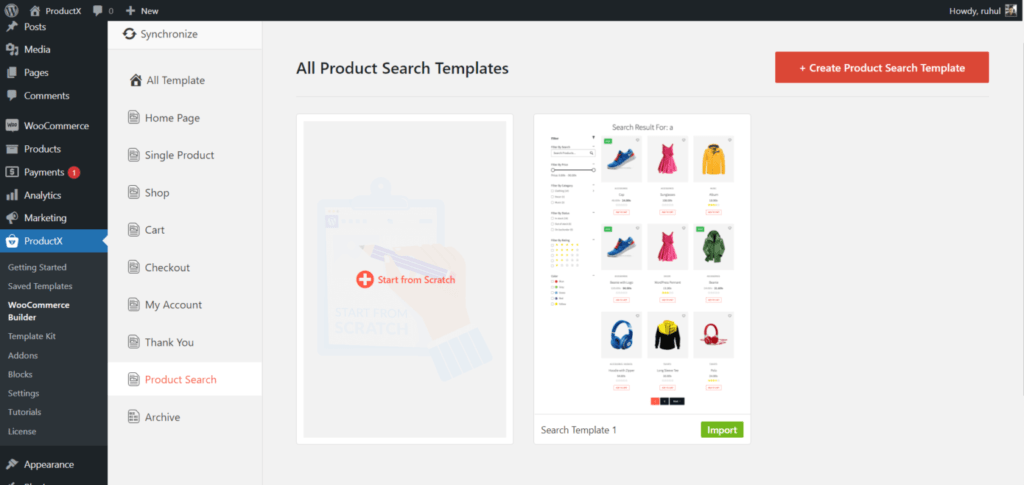 Creating WooCommerce Search Result Page