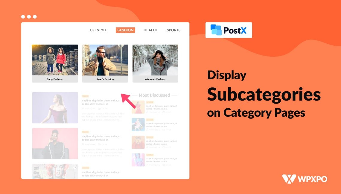How to Display Subcategories on Category Pages in WordPress