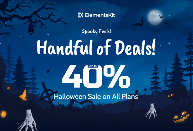 Best Halloween WordPress Sales And Discounts 11 ElementsKit