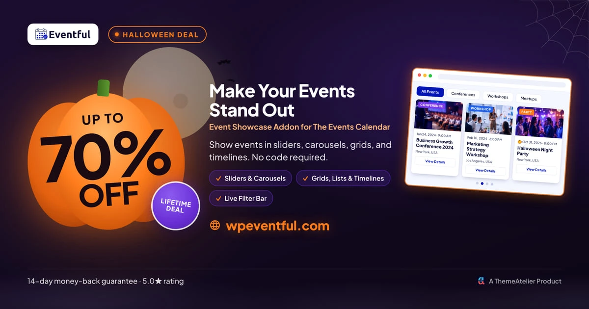 eventful plugin deal