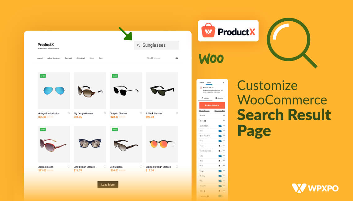 How to Customize WooCommerce Search Result Page with ProductX