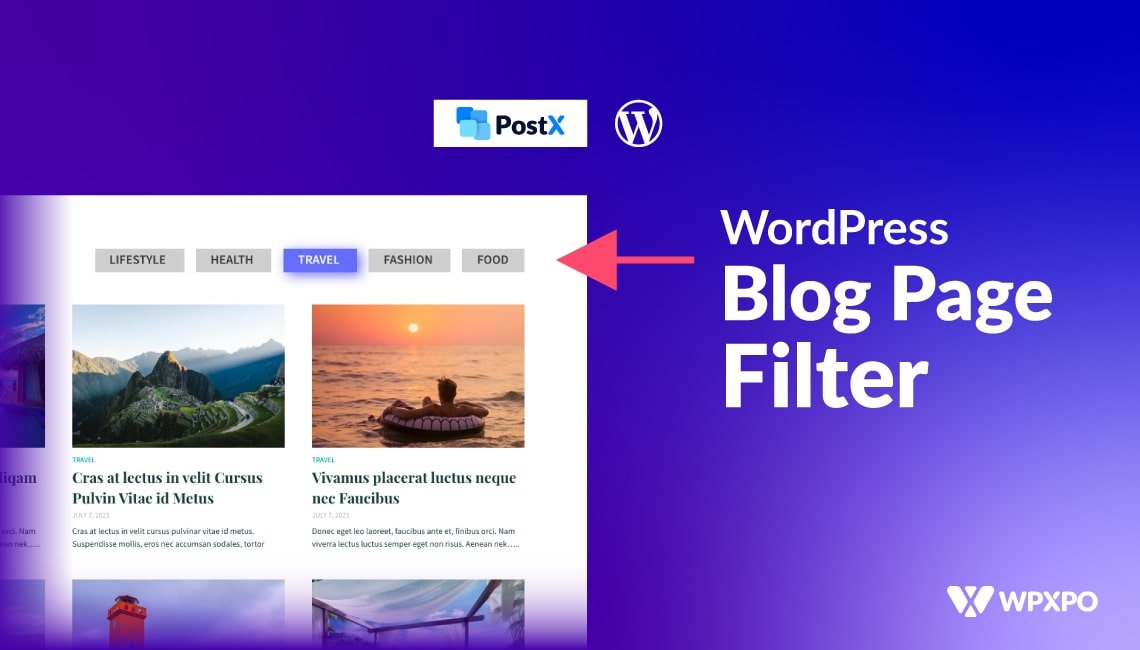 WordPress Blog Filter: How to Add Filter in WordPress Blog Page