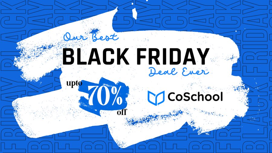 CoSchool Black Friday Deals