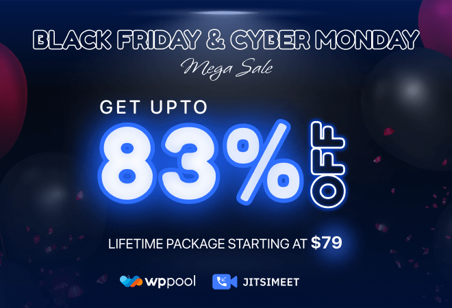Best WordPress Black Friday Deals and Discounts: Spend Less, Buy More 43 Jitsi Meet Black Friday Deals
