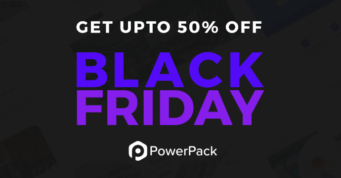 PowerPack Addons Black Friday Deals