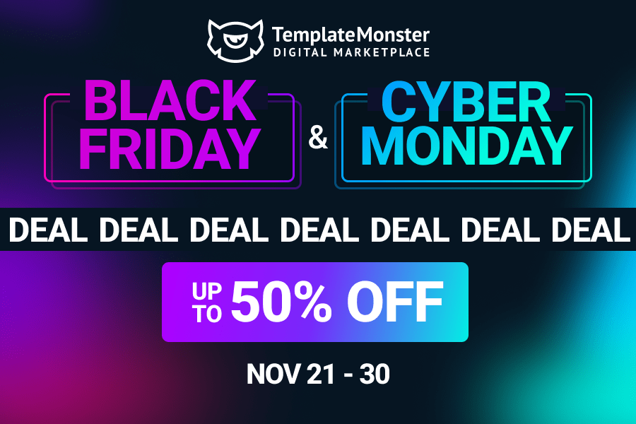Best WordPress Black Friday Deals and Discounts: Spend Less, Buy More 32 TemplateMonster Black Friday Deals