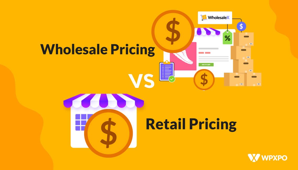 the difference between the wholesale price and retail price