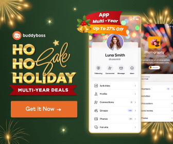 BuddyBoss Theme Christmas Deals