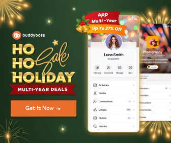 Best WordPress Christmas and Year-End Sales of 2022 - 23 29 BuddyBoss Theme Christmas Deals