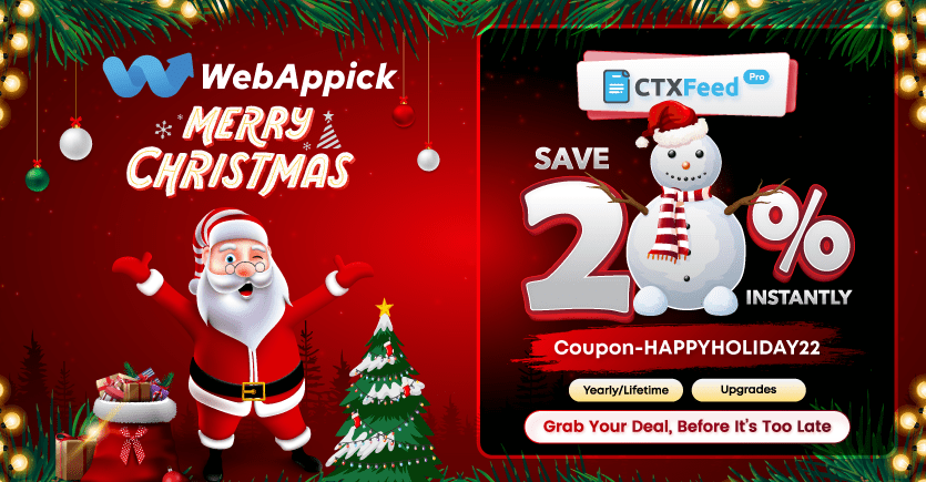 Best WordPress Christmas and Year-End Sales of 2022 - 23 28 CTX Feed Christmas Deals