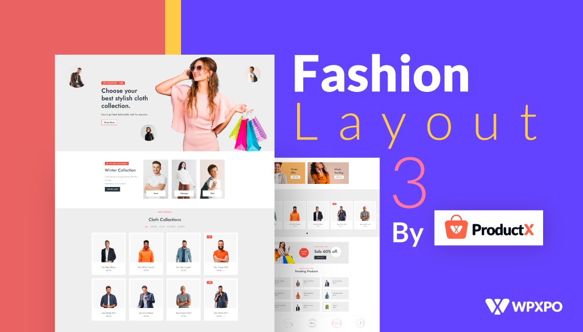 WooCommerce Fashion Layout 3