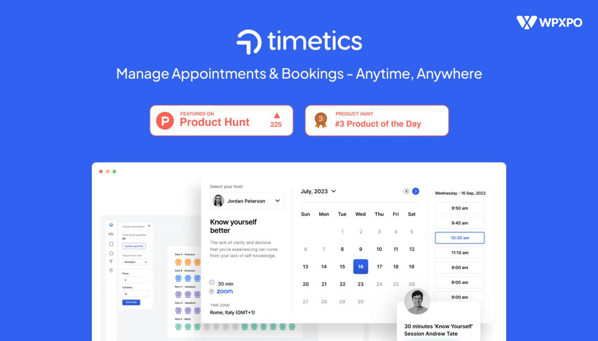 Timetics: The Perfect Appointment Booking Plugin for WordPress