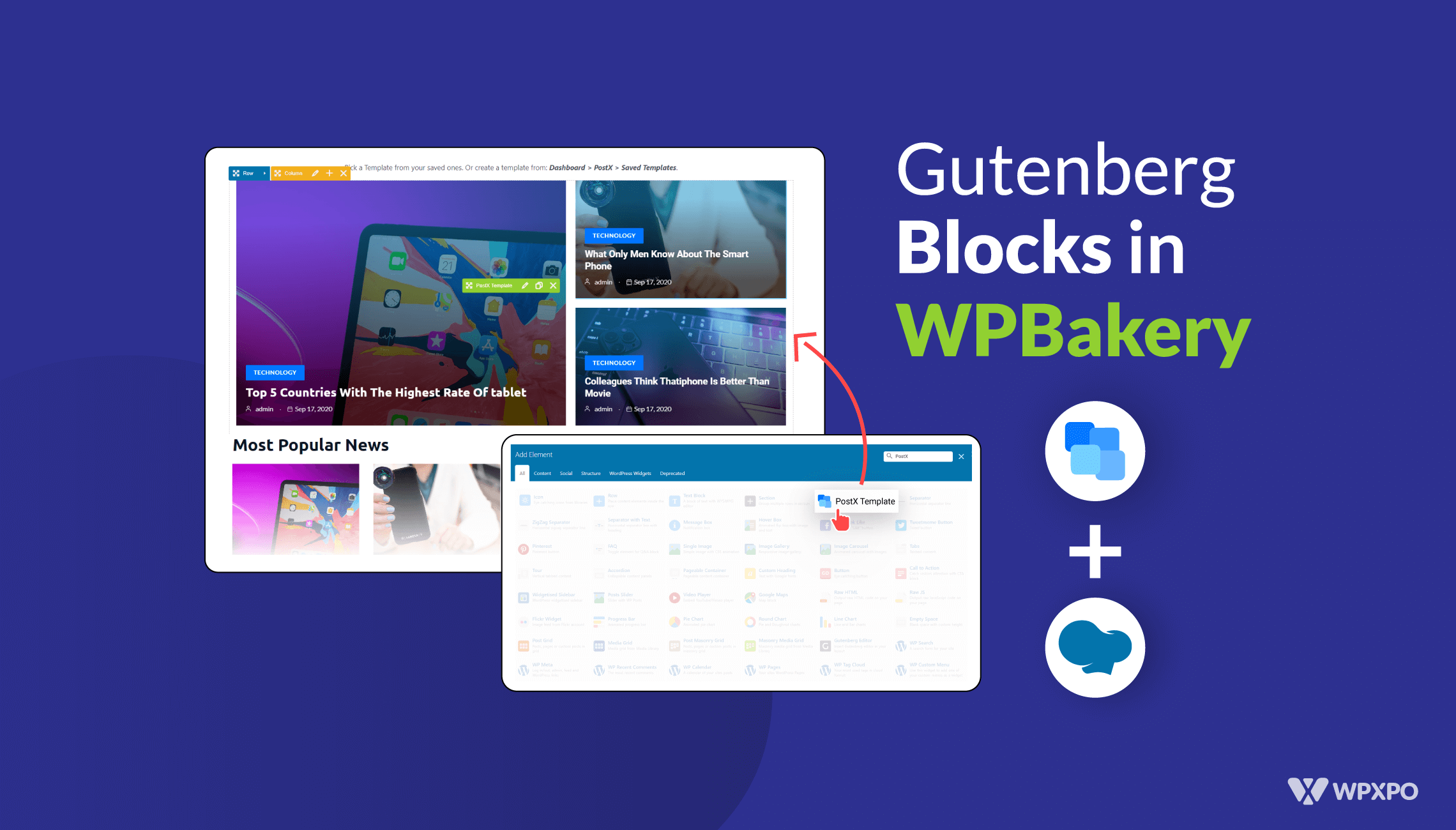 How To Use Gutenberg Blocks in WPBakery Page Builder with PostX Integration
