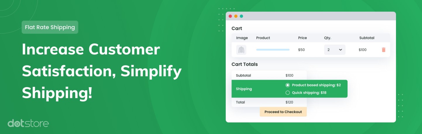 Flat Rate Shipping Plugin For WooCommerce