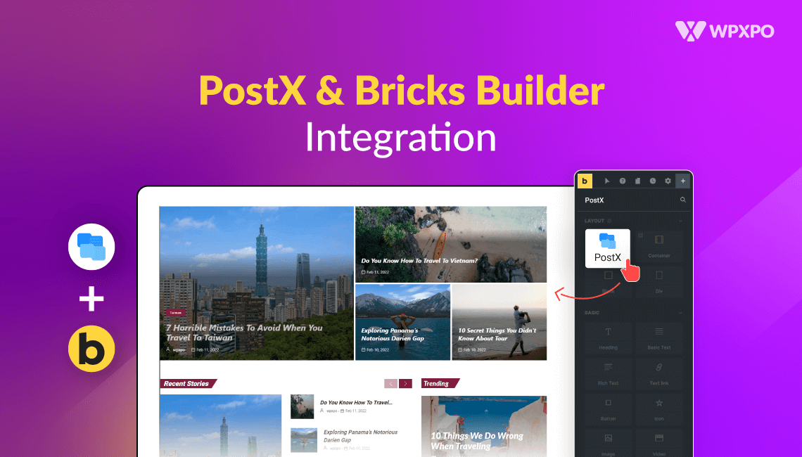Introducing PostX Bricks Builder Integration