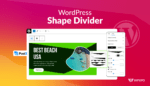 WordPress Shape Divider
