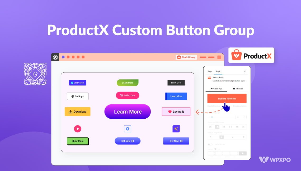 Introducing ProductX Custom Button Group [Simple yet Powerful Block]